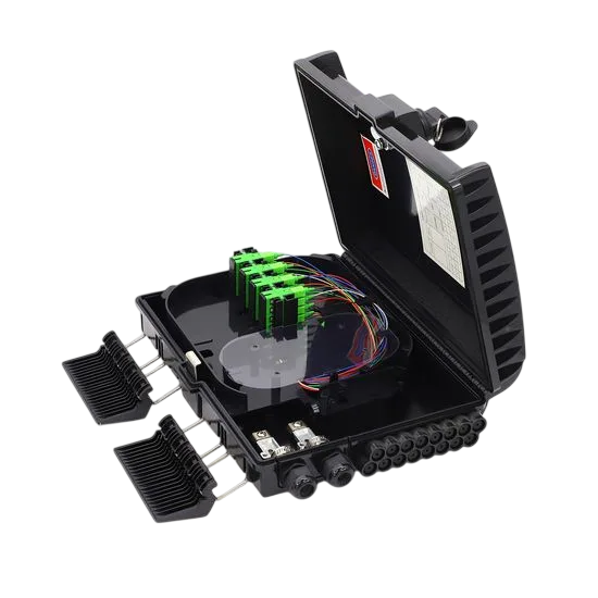 FAT 1BY16 - Fiber Access Terminal Indoor BLACK 16C loaded
